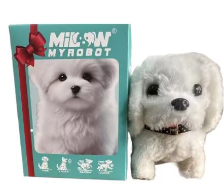 Interactive Plush Companion Dog