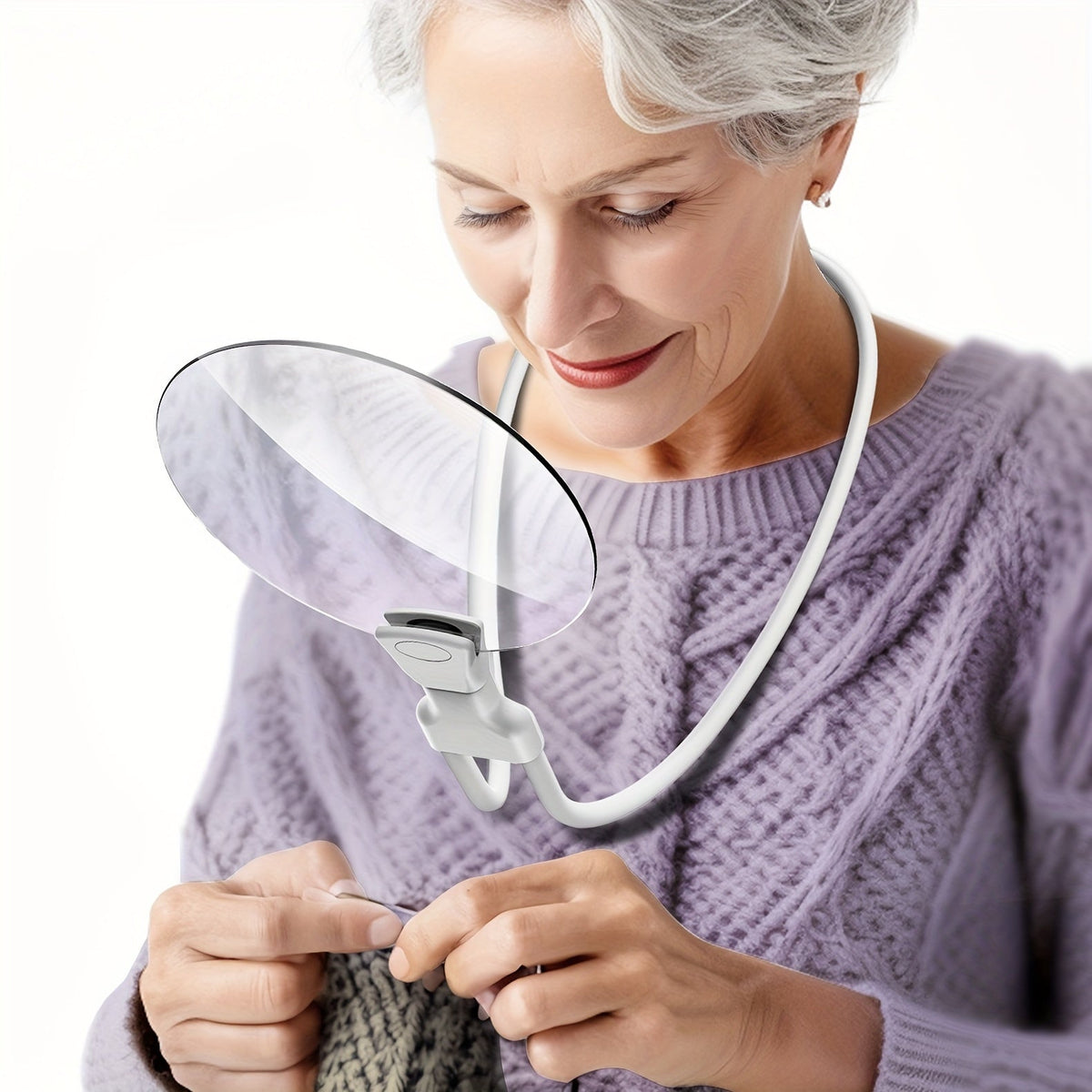 Hands-Free Neck Magnifier