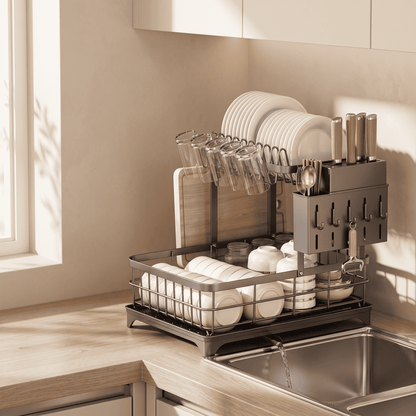 AVELLO™ FlowDrain Dish Organizer