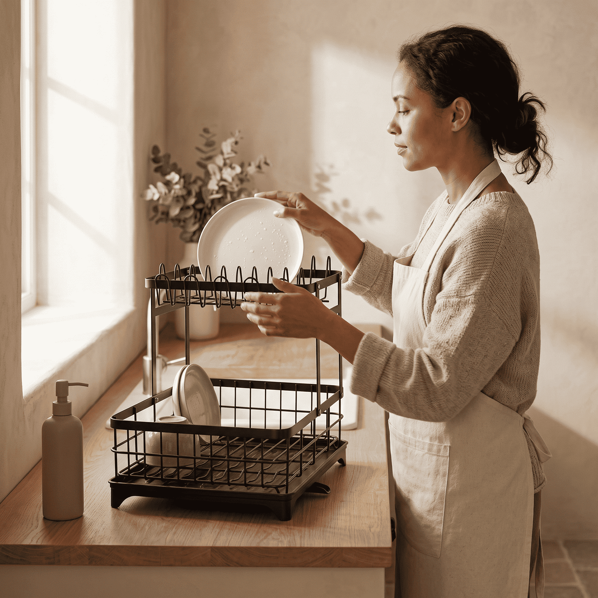AVELLO™ FlowDrain Dish Organizer