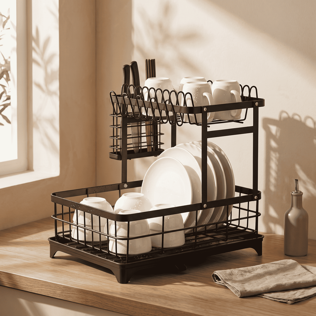 AVELLO™ FlowDrain Dish Organizer