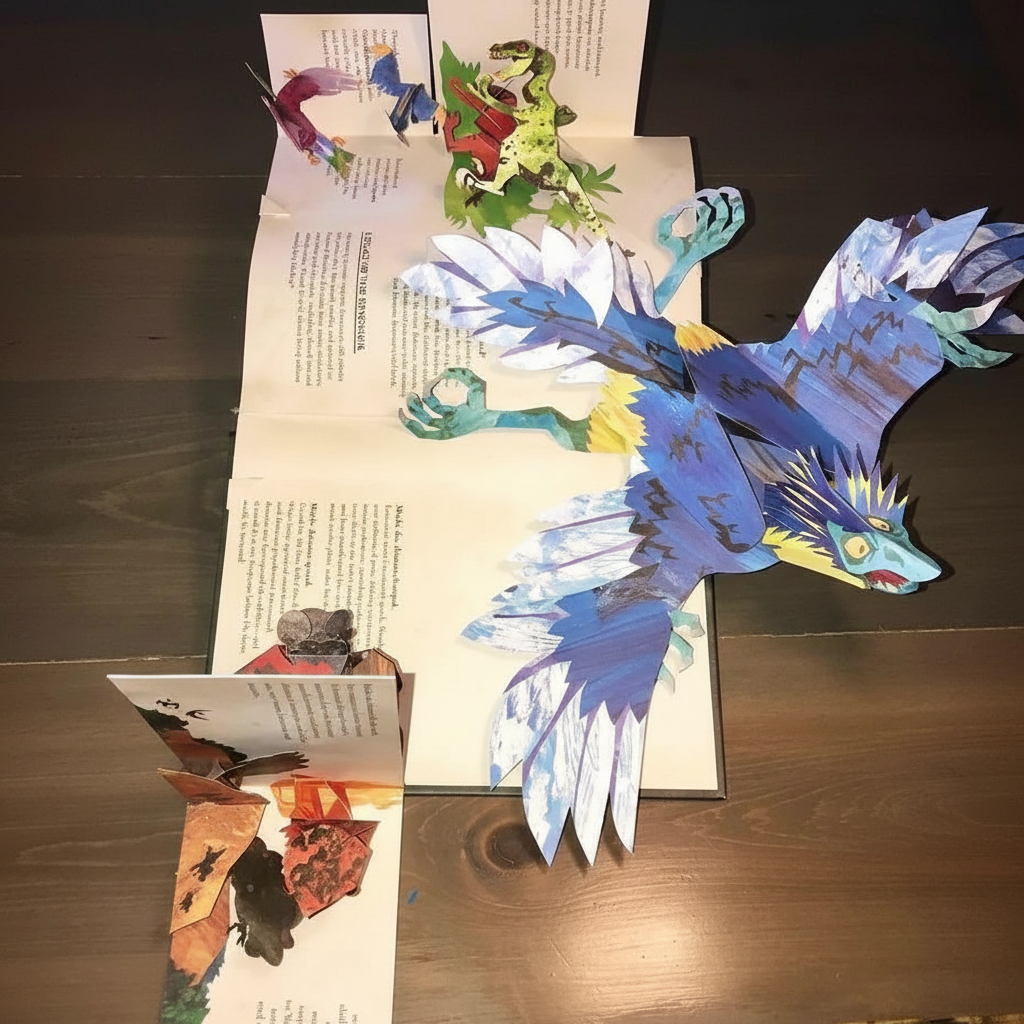 Dinosaurs 3D Pop-Up Book