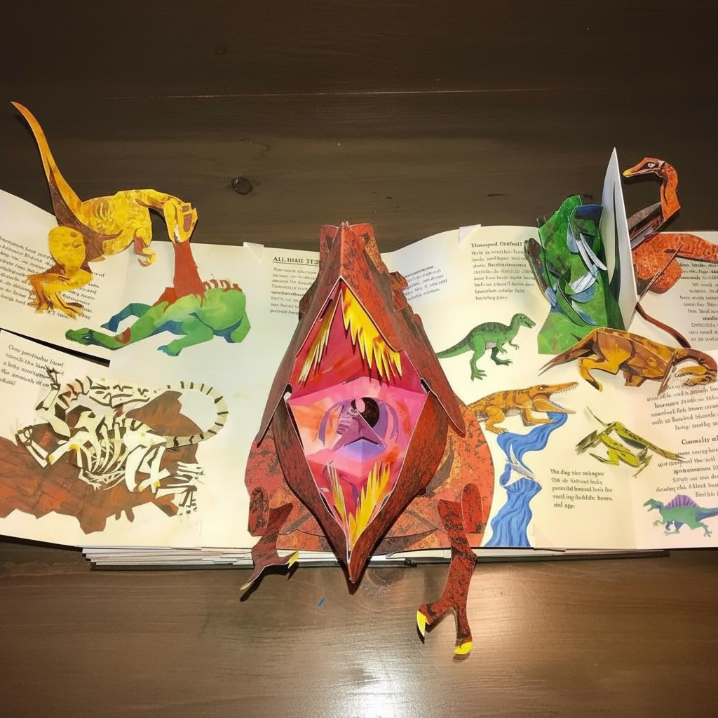 Dinosaurs 3D Pop-Up Book