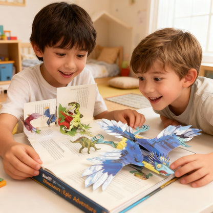 Dinosaurs 3D Pop-Up Book