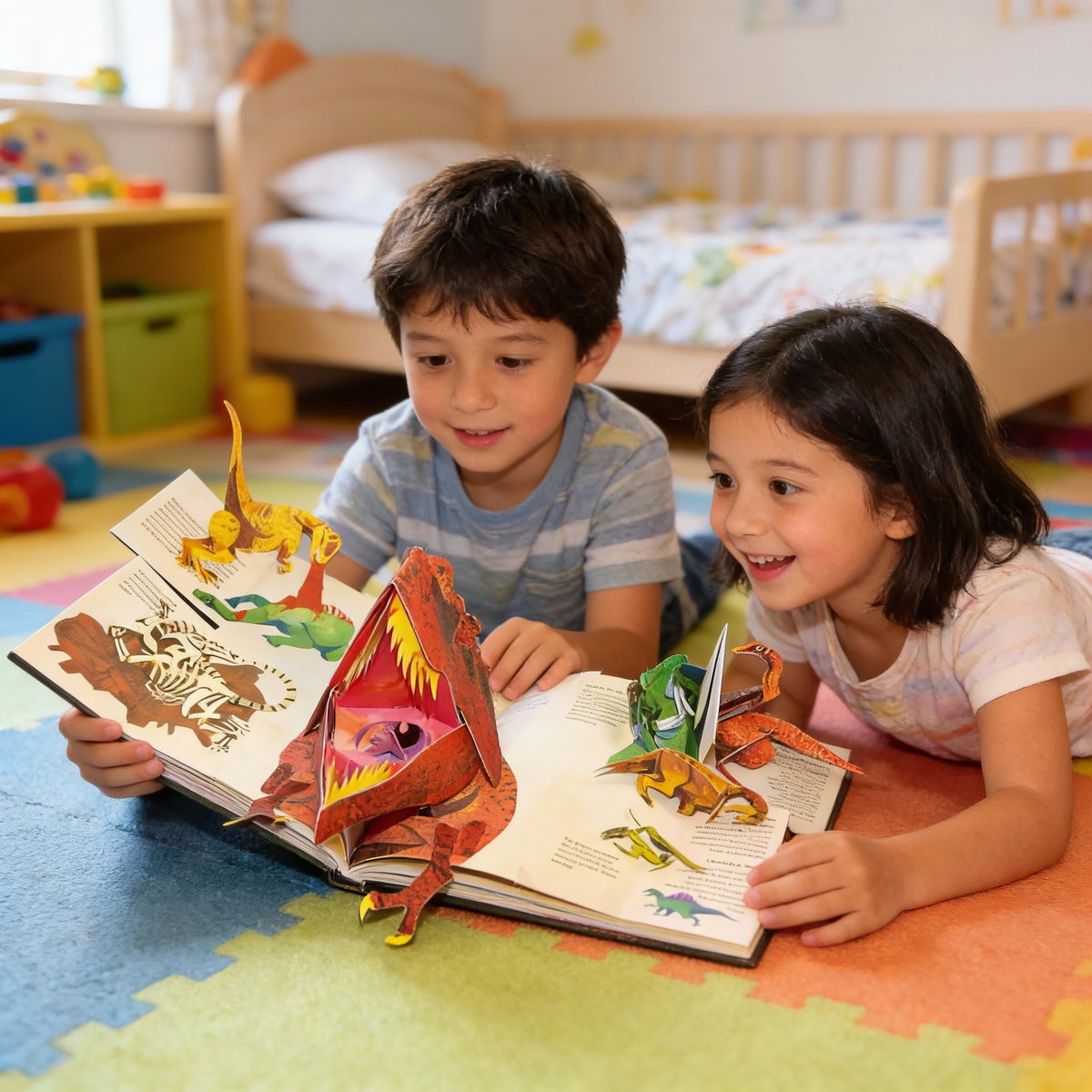 Dinosaurs 3D Pop-Up Book
