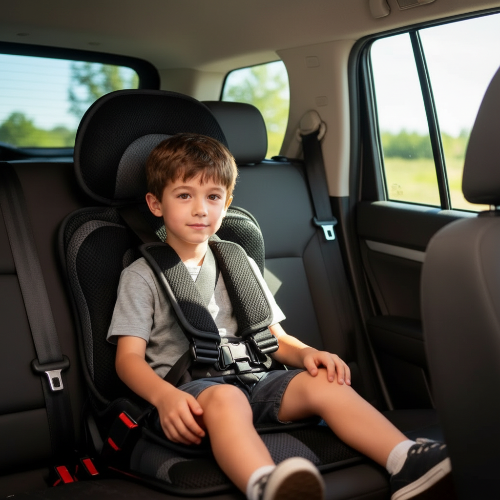 Foldable Child Booster Seat