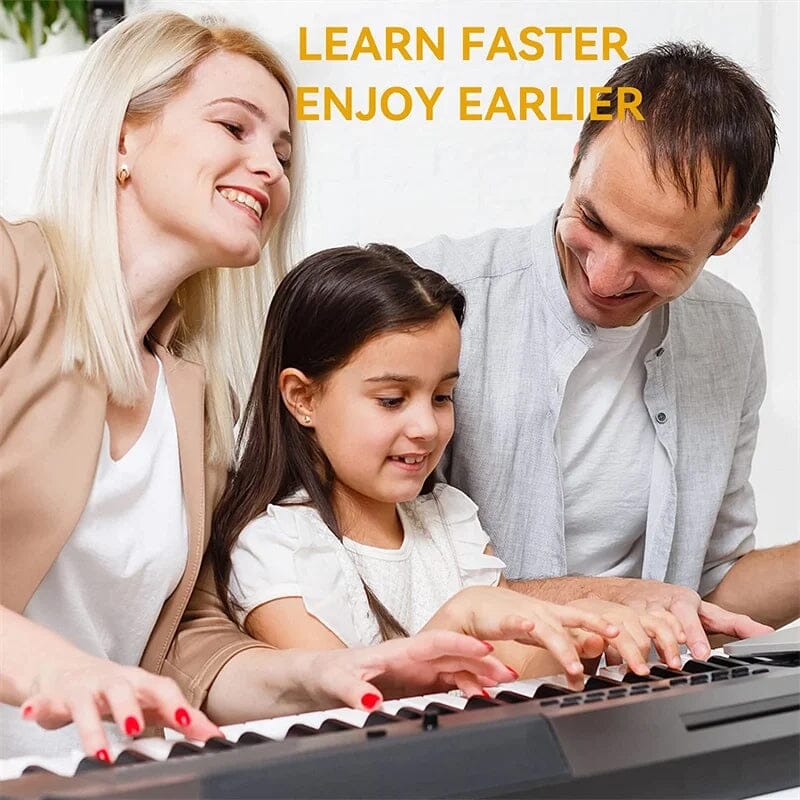 Removable Piano Note Labels