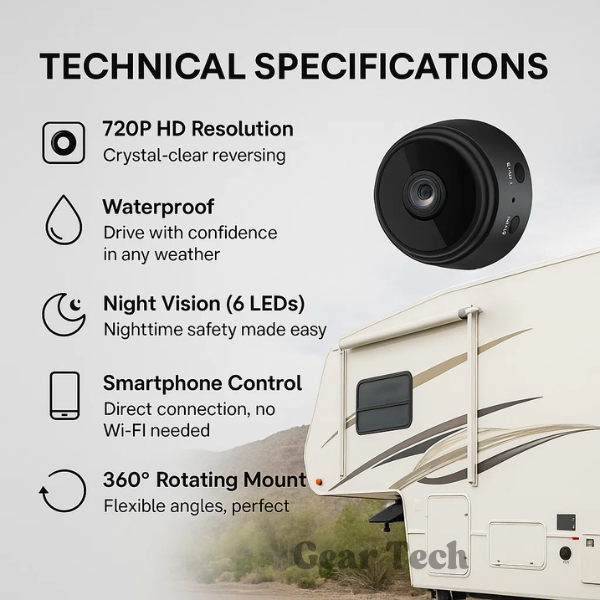 Wireless HD Backup Camera