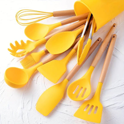 12-Piece Silicone Utensil Set