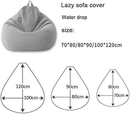 Luxury Linen Bean Bag
