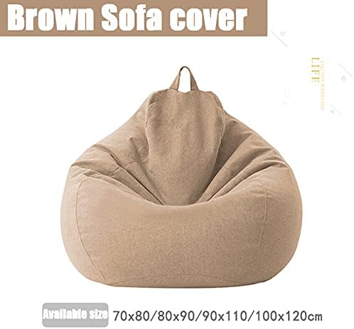 Linen Bean Bag Chair Cover