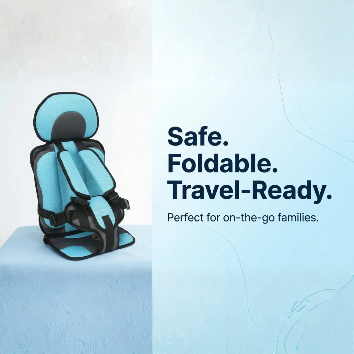 Foldable Child Booster Seat