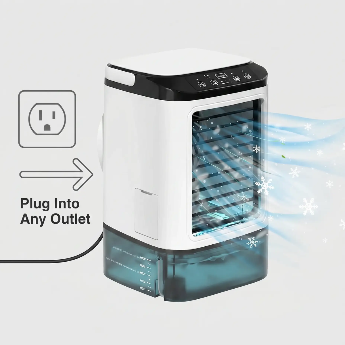 3-Speed Portable Air Cooler