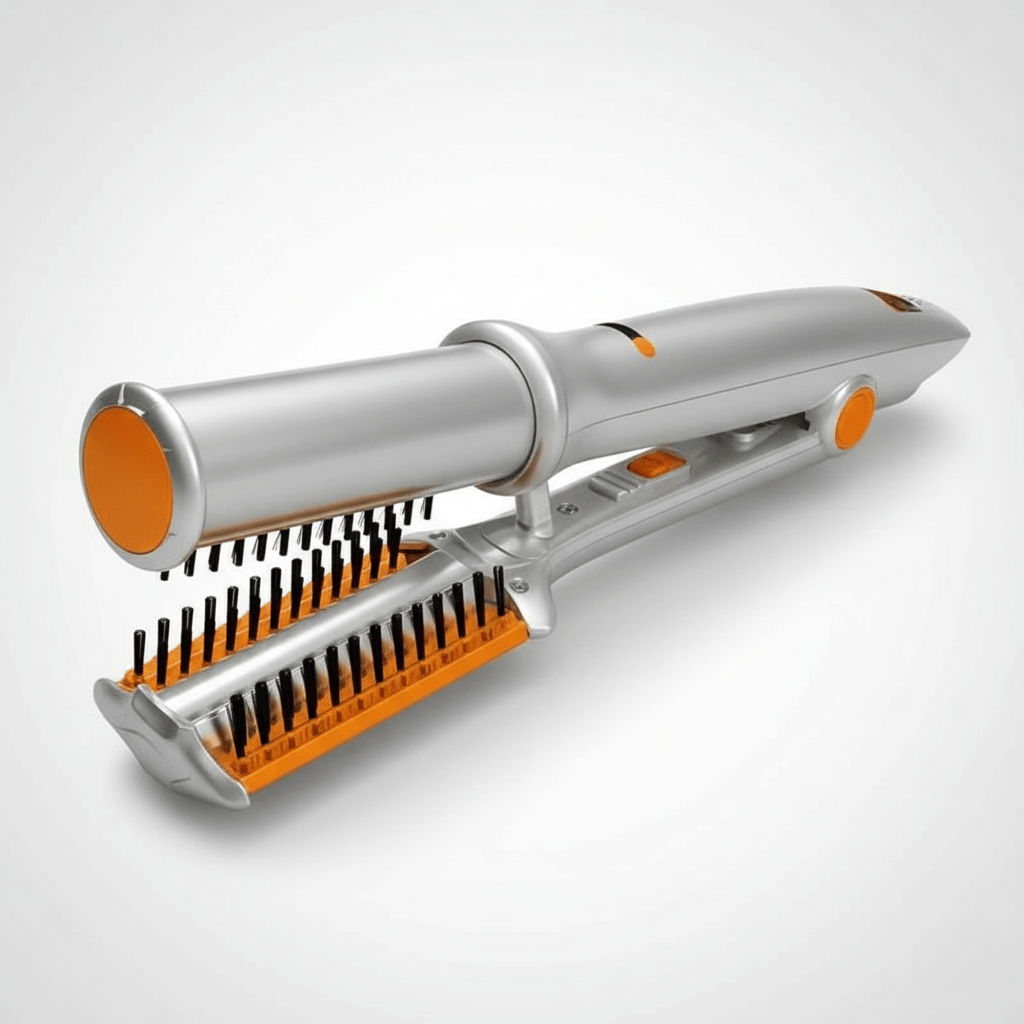 2-in-1 Rotating Styling Brush