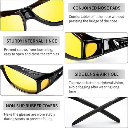 Anti-Glare Night Driving Glasses