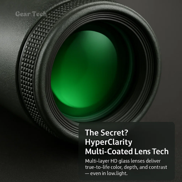 Compact Ultra-Zoom Monocular