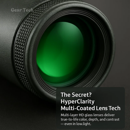 Compact Ultra-Zoom Monocular