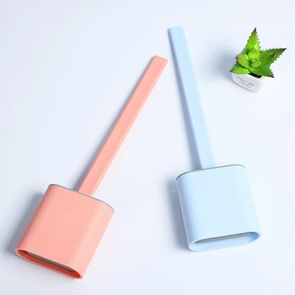 Silicone Toilet Brush with Holder