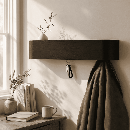 Wall Key Holder with Shelf