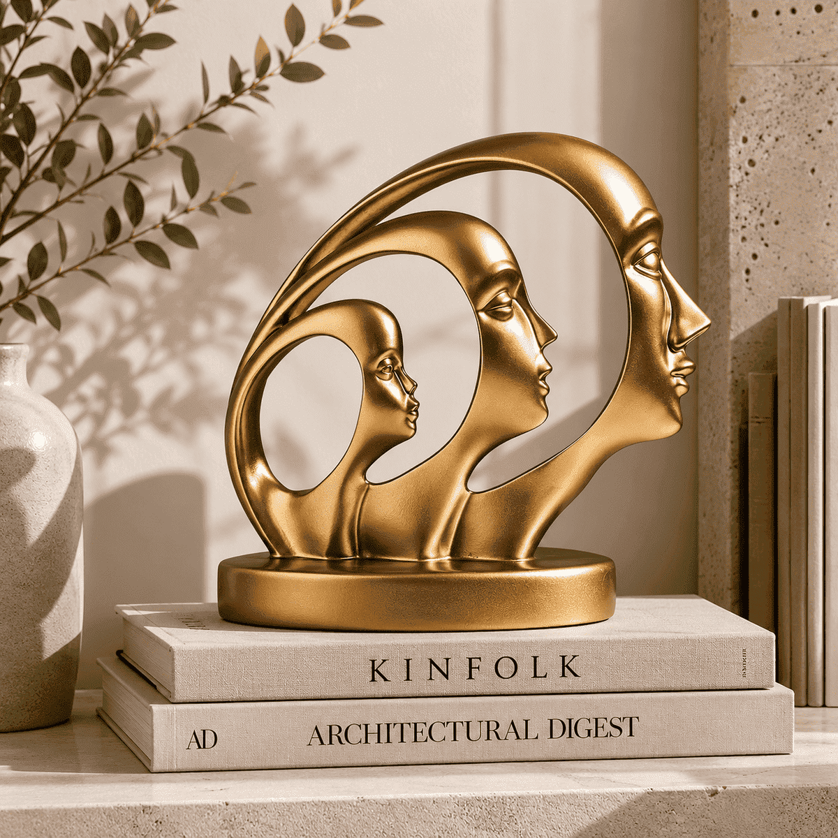 Abstract Profile Sculpture