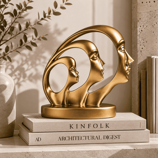 Abstract Profile Sculpture