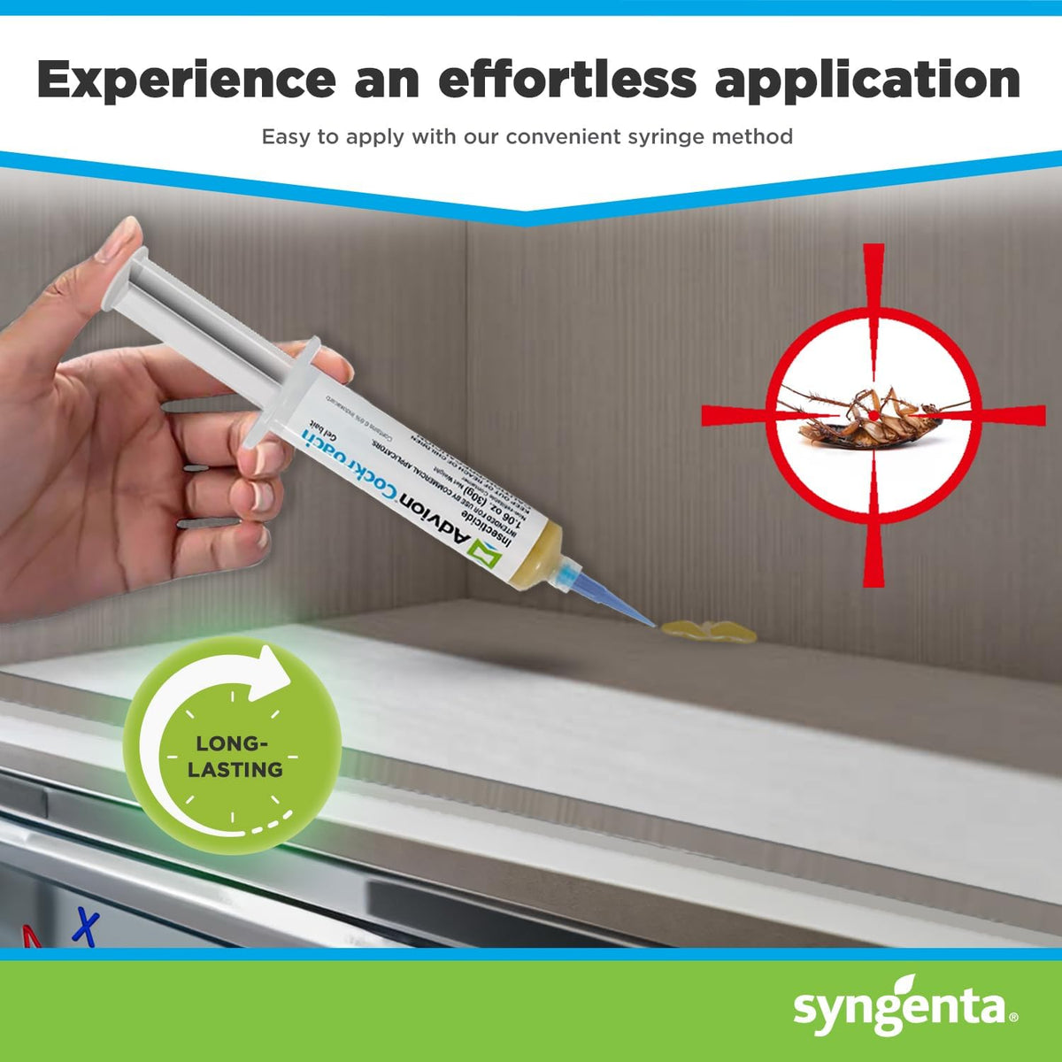 Cockroach Gel Bait Syringe
