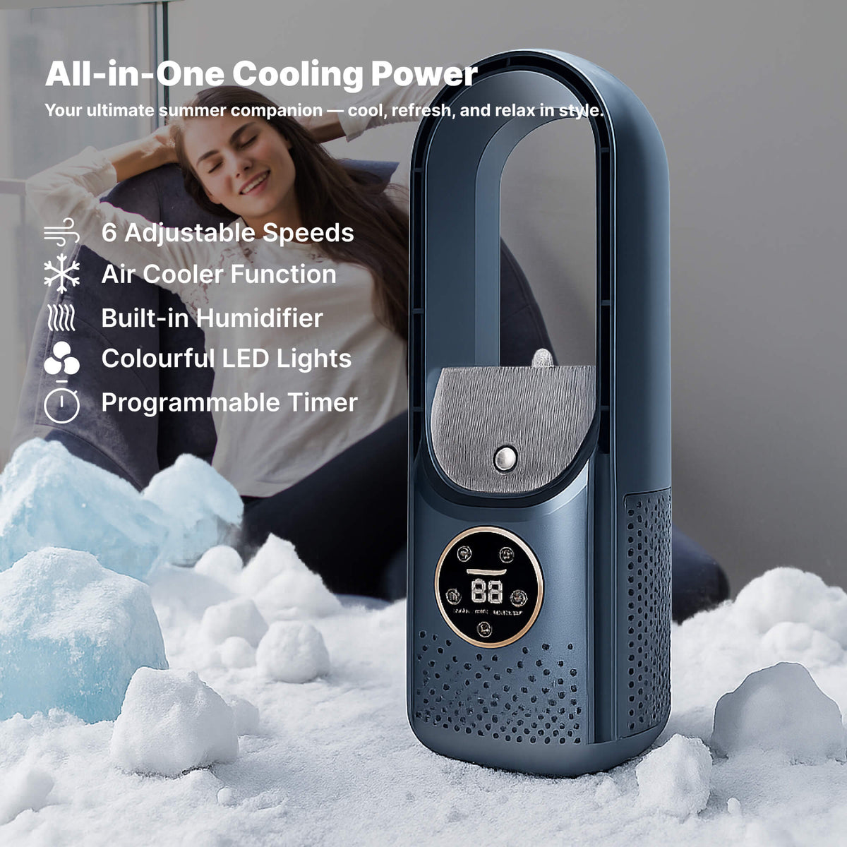 Bladeless Portable Air Conditioner