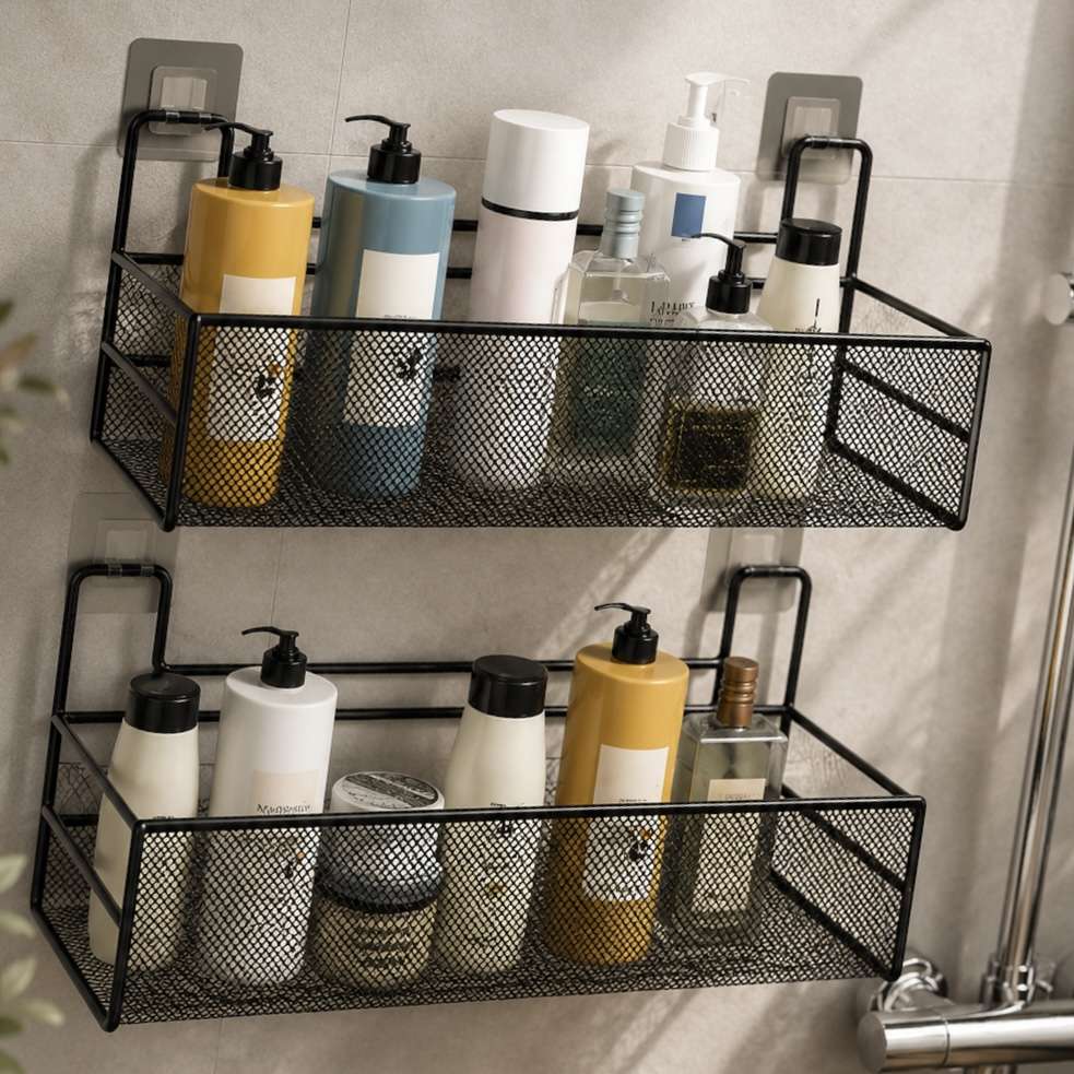 No-Drill Shower Organizer