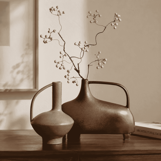 Sculptural Wabi-Sabi Vase