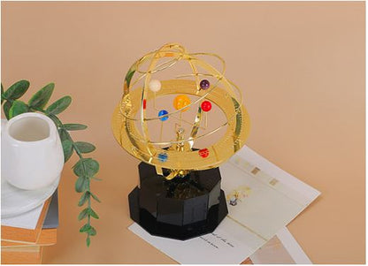 Handcrafted Brass Orrery Model