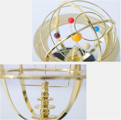 Handcrafted Brass Orrery Model