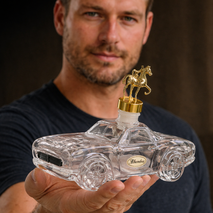 Car-Shaped Glass Whiskey Decanter
