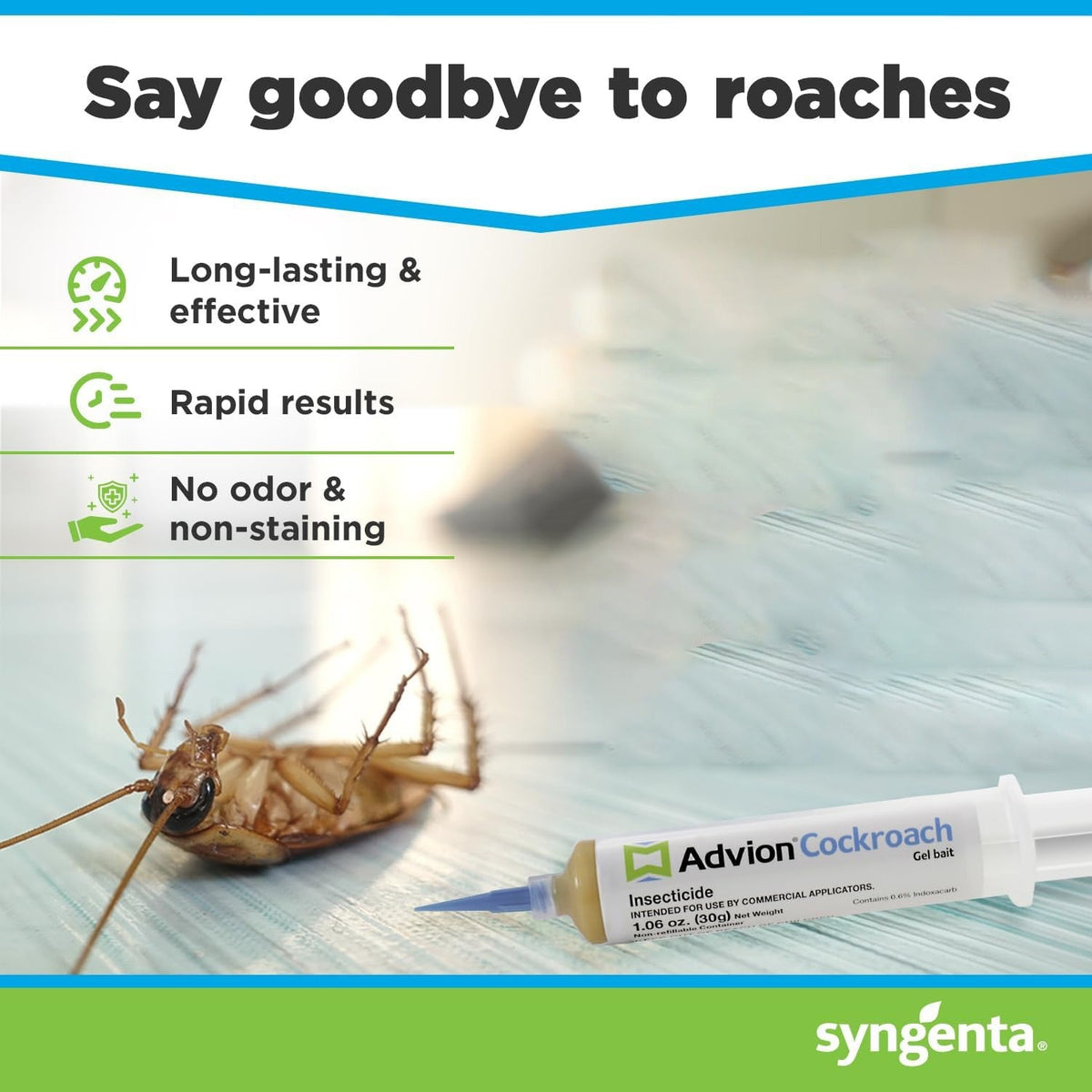 Cockroach Gel Bait Syringe