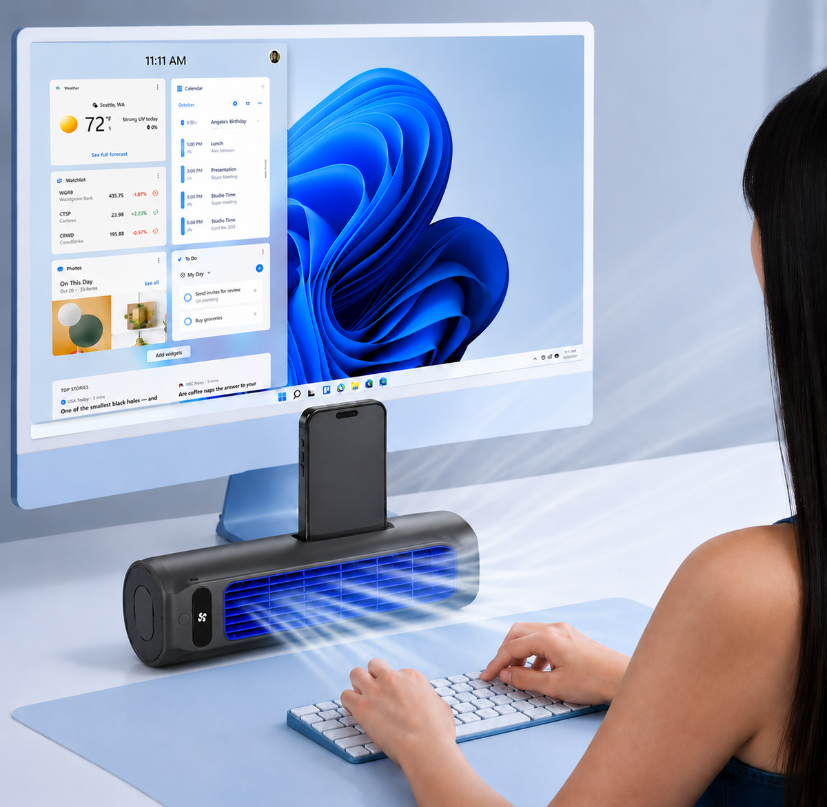 Rechargeable Portable Air Cooler