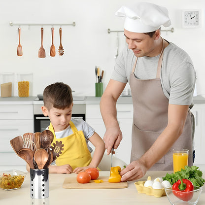 11-Piece Teak Kitchen Utensil Set