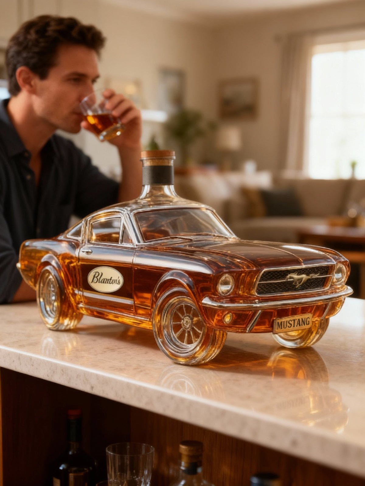 Sports Car Whiskey Decanter