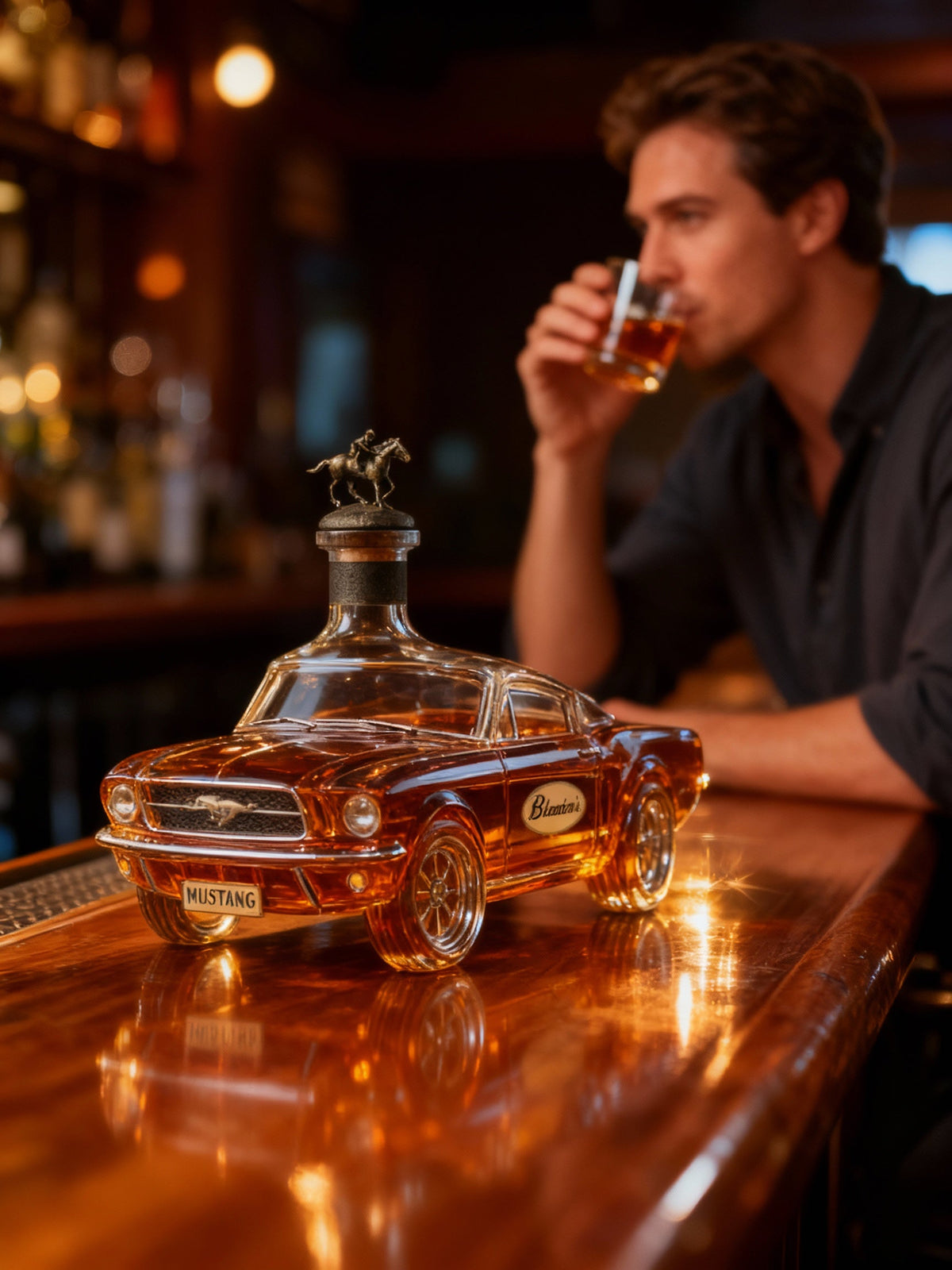 Sports Car Whiskey Decanter