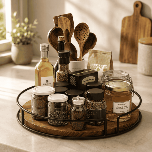 Rotating Seasoning Rack