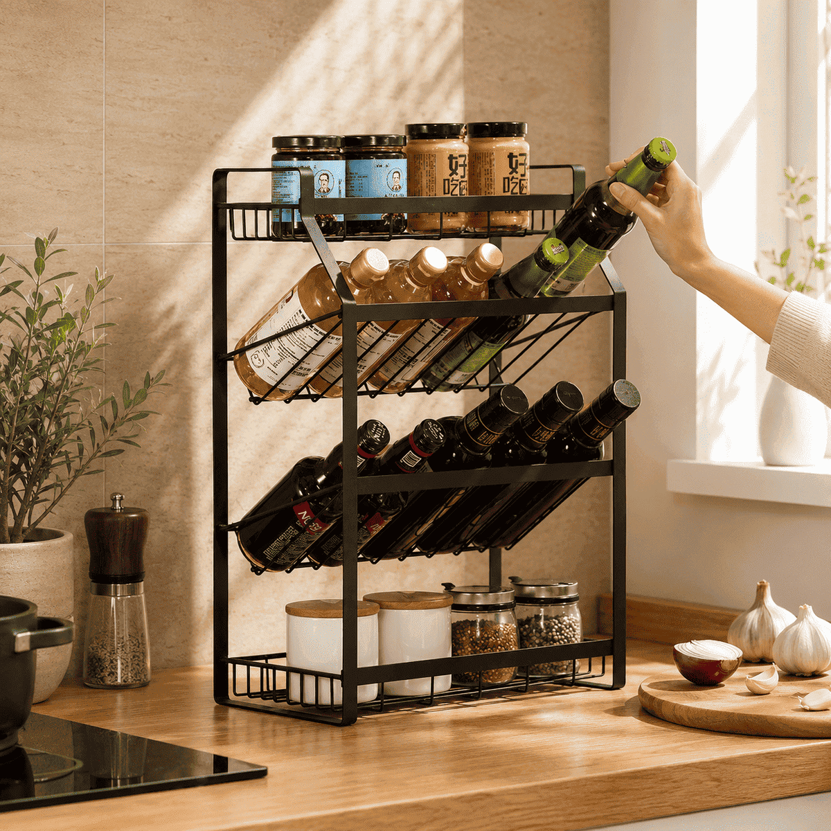 Tiered Spice Organizer