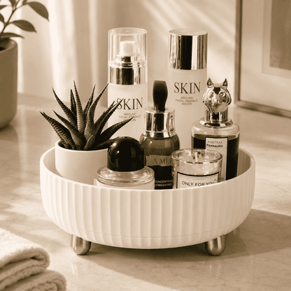 Rotating Vanity Organizer