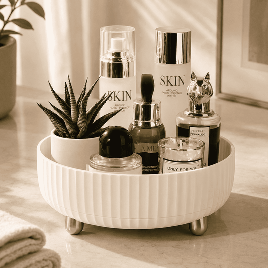 Rotating Vanity Organizer