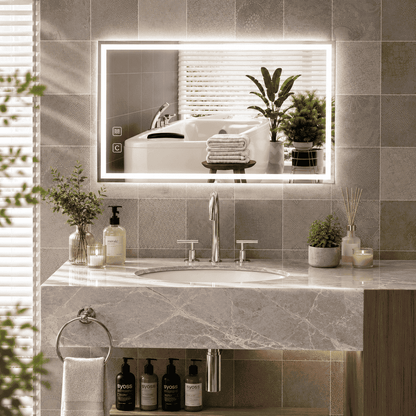 Touch Sensor LED Bathroom Mirror