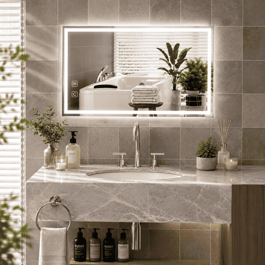 Touch Sensor LED Bathroom Mirror