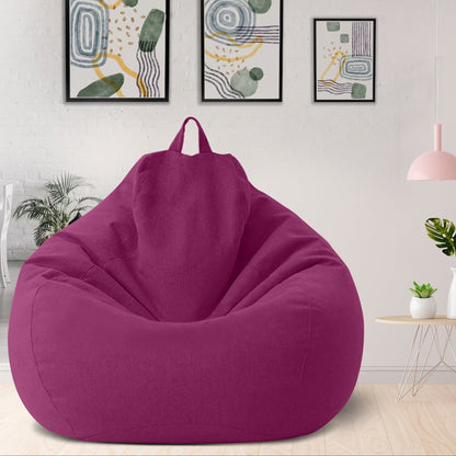 Linen Bean Bag Chair Cover