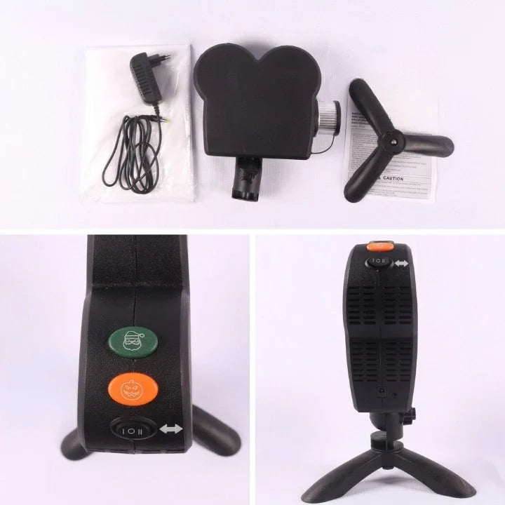 Halloween Projector with 12 Animated Scenes