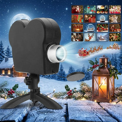 Halloween Projector with 12 Animated Scenes
