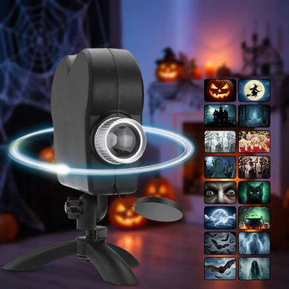 Halloween Projector with 12 Animated Scenes