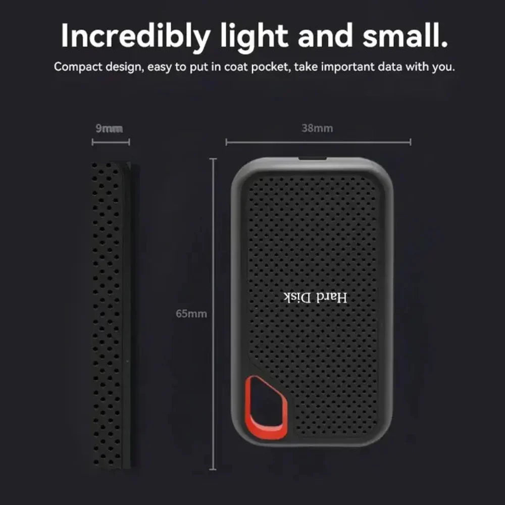 Portable External SSD Drive