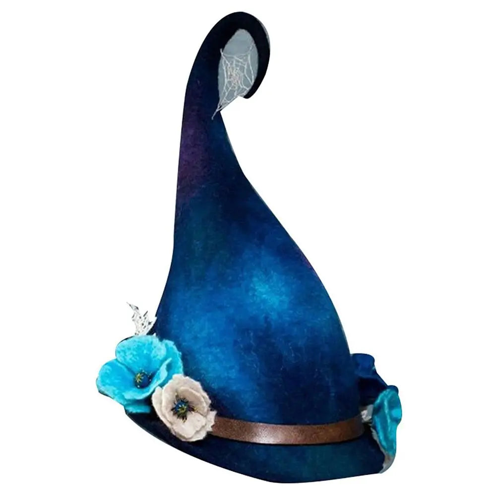 Wide Brim Felt Witch Hat - 5 Designs