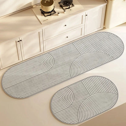 Diatomite Kitchen and Bath Mat